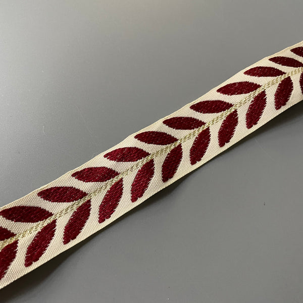Evotate Jacquard lace, Polyester Jacquard Woven Embroidery Trim for DIY Sewing Craft