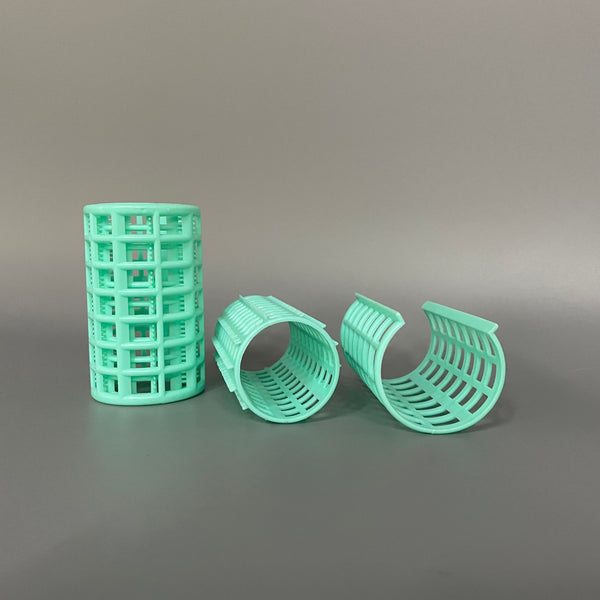Pamelaa Non-electric hair rollers, Plastic Hair Roller Curlers, Self-Grip No Heat Hair Rollers