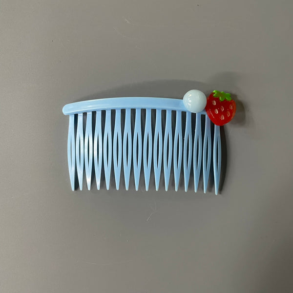 Taidobe Hair ornaments in the form of combs, Non-slip Cute Hair Clip Comb, Ball and Strawberry Decorations
