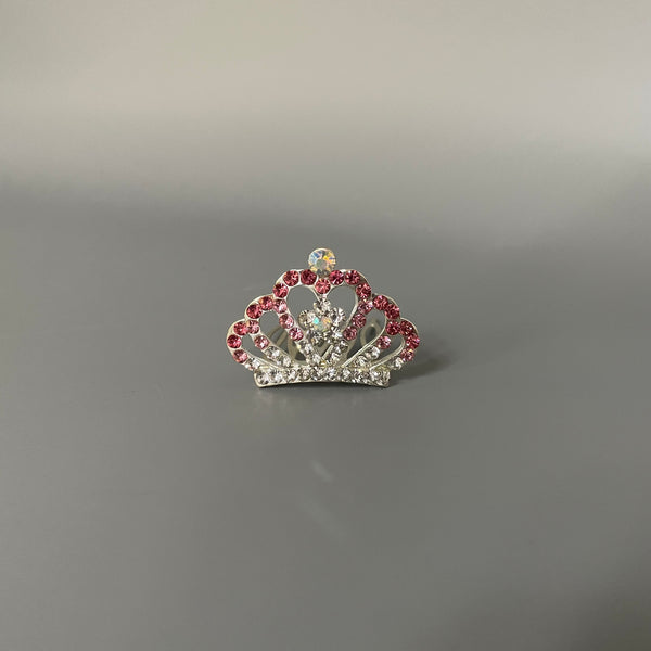 Toravel Hair ornaments in the form of combs, Mini Crystal Rhinestone Princess Crown Hair Comb