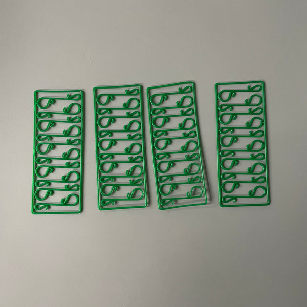 Voendfy Ornament hooks for Christmas trees, Green Tree Ornament Hooks, Christmas Tree Decorating Wire Hangers
