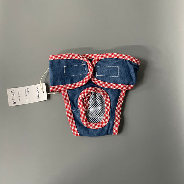 XOGUIBO Nappies for pets, Washable Dog Diaper, Comfort Reusable Doggy Diaper