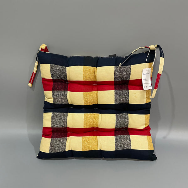 Bomniooc Cushions, Chair Cushion with Ties, Ultra Soft Floor Cushion, Comfortable Square Seat Cushion