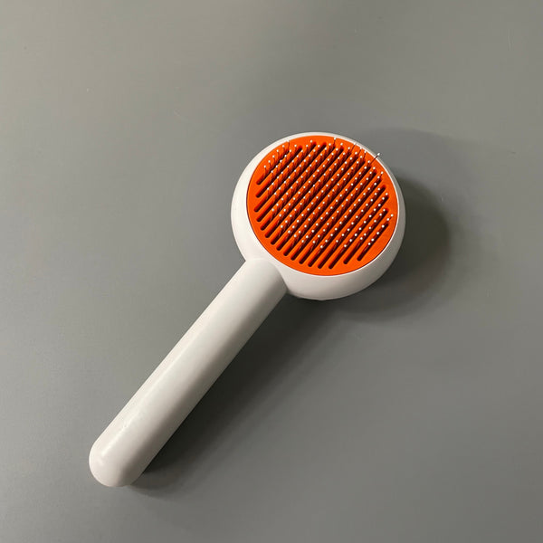 XARNIOA Pet brushes, Pet Grooming Brush, Self-Cleaning Slicker Brush, Gently Removes Loose Undercoat
