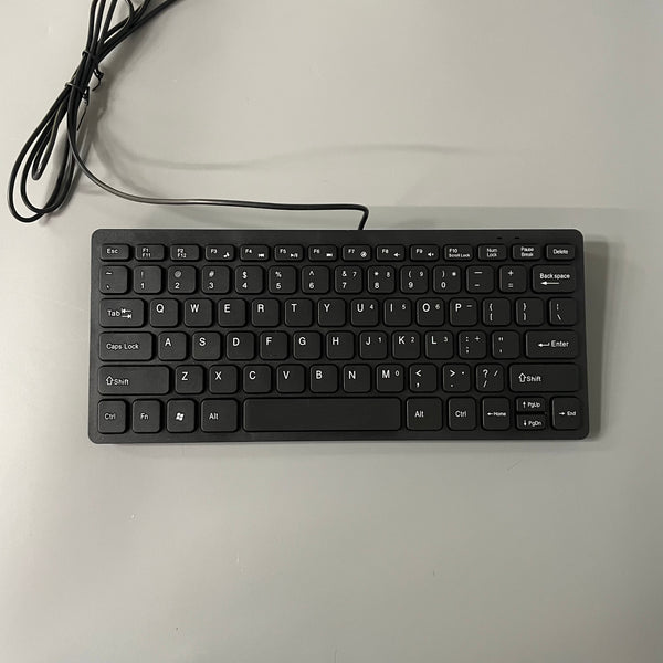 gapgame Computer keypads, Ultra-Slim USB Wired Keyboard for Laptop Computer, Windows Desktop PC