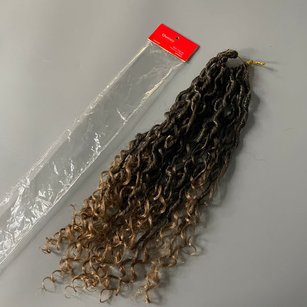 Querary Hair weaves, Synthetic Fiber Braiding Hair, Curl Braids Hair Pre Stretched Extensions