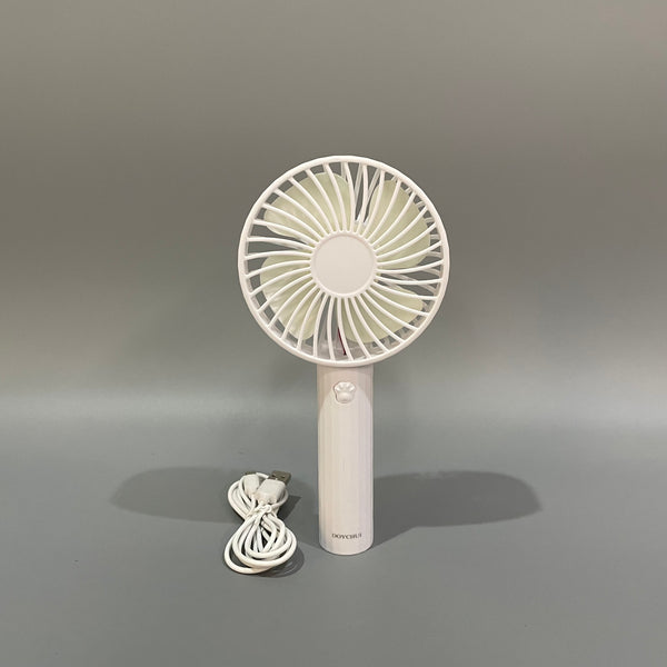 DOYCHUI Portable electric fans, USB Small Fan, Handheld Rechargeable Silent Fan