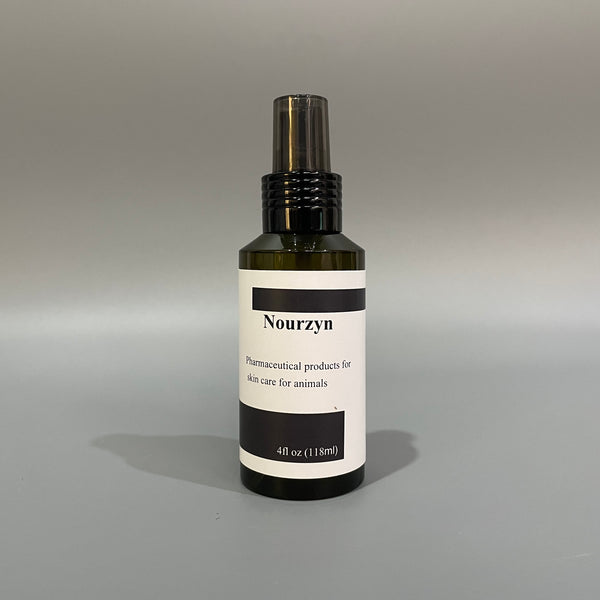 Nourzyn Pharmaceutical products for skin care for animals, Irritated Dry Itchy Skin, Allergies, and Dermatitis, Reduces Topical Inflammation