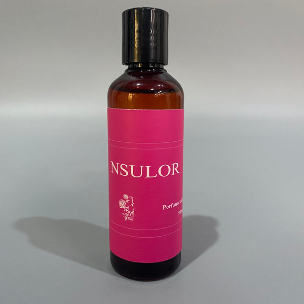 NSULOR Perfume oils, Rose Oil Roll on for Women, Travel Size Essential Oil Body Fragrance, Long Lasting