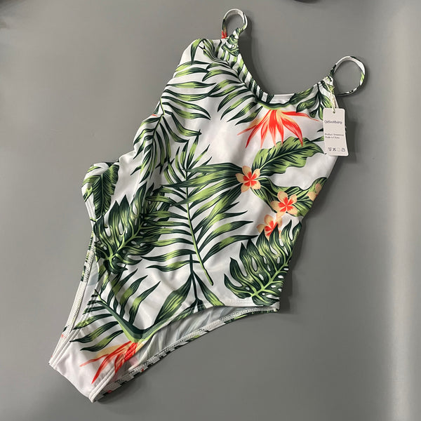 QdSmHbdrtp Swimwear, Women's One-Piece Swimsuits High Waisted Bathing Suit Wrap Tie Back