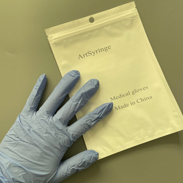 ArtSyringe Medical gloves, Disposable Medical Gloves, Latex-Free Medical Exam Gloves