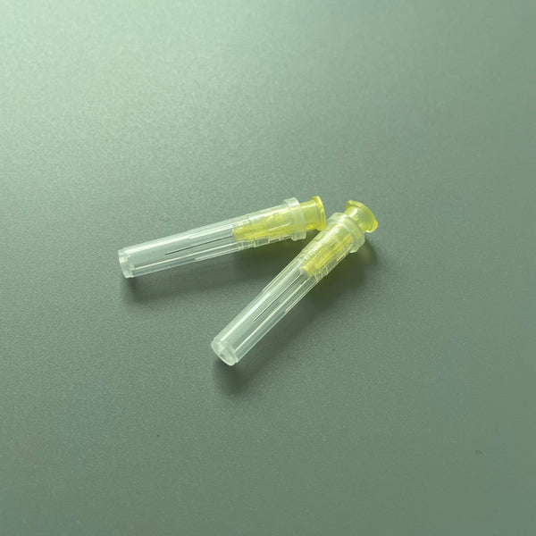 GaugeNeedle Needles for medical use, Sterile Disposable Injection Needle with Cap for Scientific and Industrial Dispensing Needle Accessories