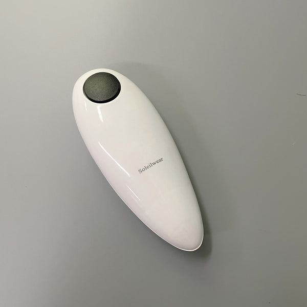 Soleilwear Electric can openers, One-Touch and Auto Off Electric Can Opener with Smooth Edge, Battery Operated