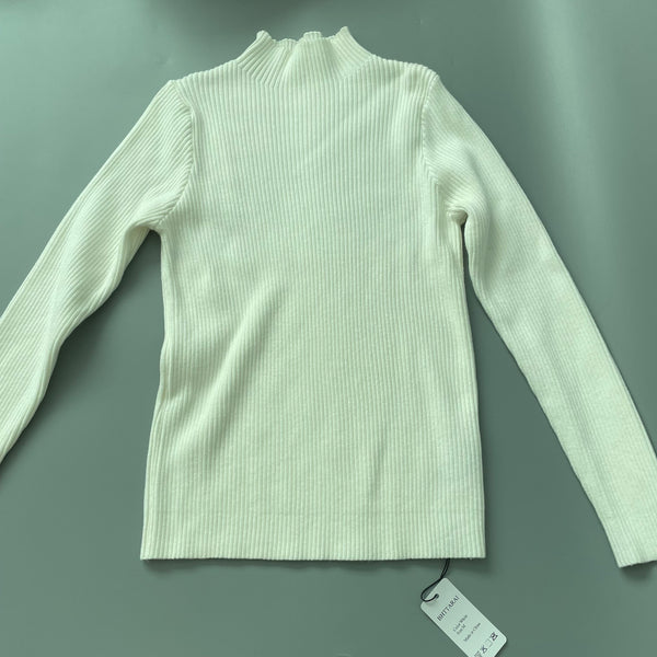 BHTTARAI Sweaters, Women's Turtleneck Long Sleeve Slim Fit Sweater, Fashion Base Layer Ribbed Top