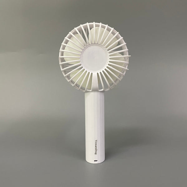 Vexarabug Portable electric fans, USB Small Electric Fan, Handheld Rechargeable Silent Electric Fan