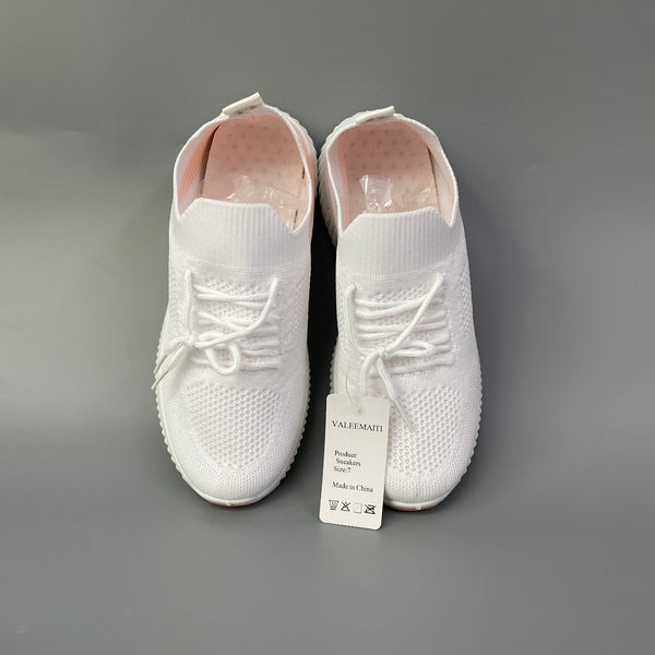 VALEEMAITI Sneakers, Women's Lightweight Casual Slip-on Walking Shoes Athletic Shoes
