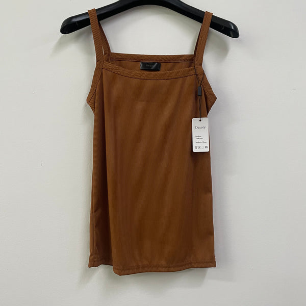 Dexory Tank tops, Women's Tank Top, Ribbed Sleeveless Spaghetti Strap Cropped Top