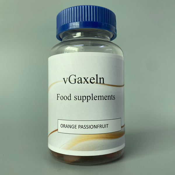 vGaxeln Food supplements, Orange Passionfruit Gummies