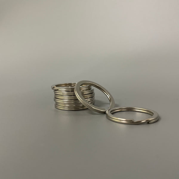 Dynaxor Keyrings of common metal, Zinc Alloy Split Key Rings