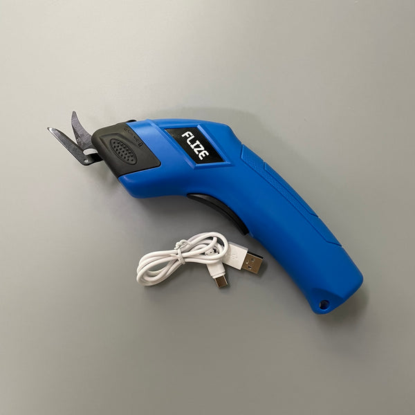 FLIZE Scissors, electric, Cordless Electric Box Cutter, Rechargeable Power Scissor, Cordless Shear